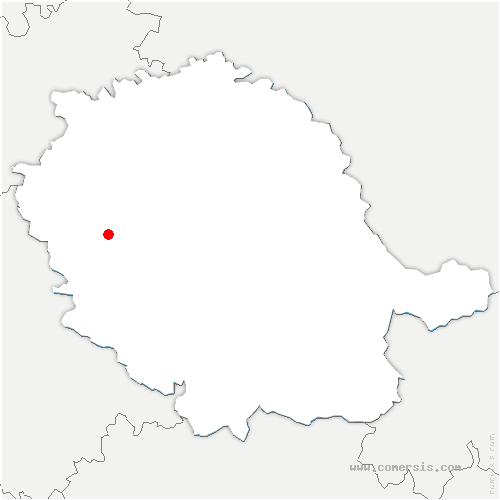 carte de localisation de Boudou