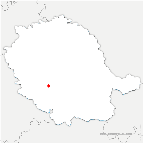 carte de localisation de Boussens