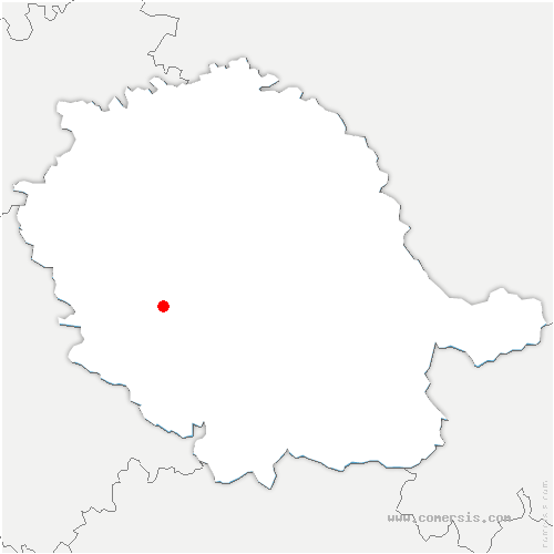 carte de localisation de Briatexte