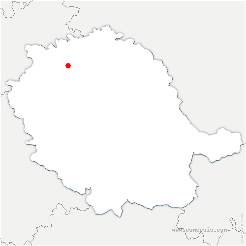 carte de localisation de Cahuzac-sur-Vère