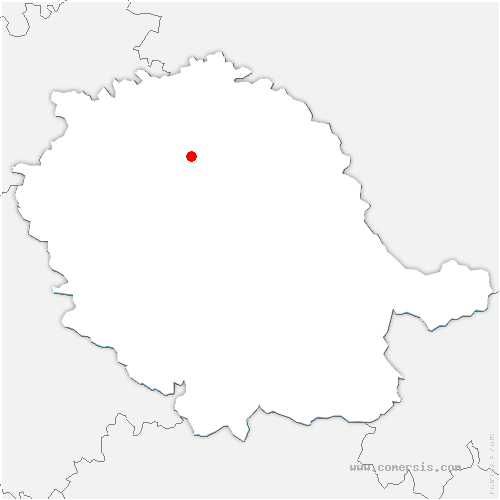 carte de localisation de Castanet