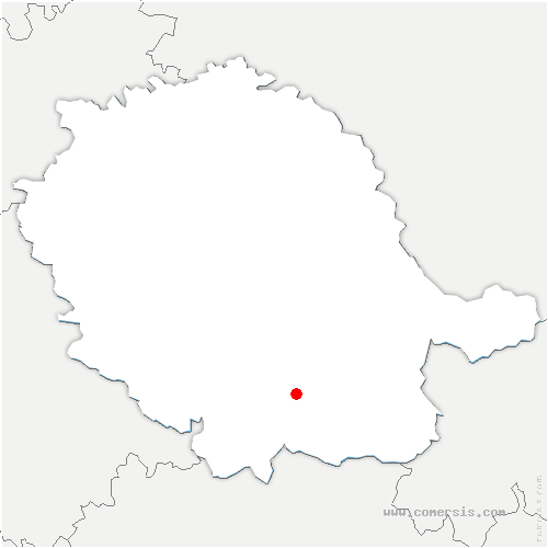 carte de localisation de Caucalières