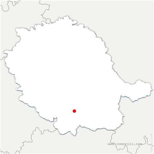 carte de localisation de Connac