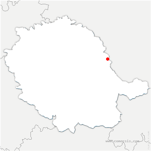 carte de localisation de Curvalle