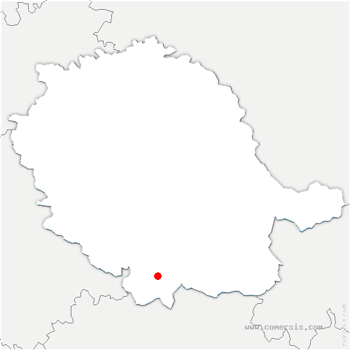 carte de localisation de Dourgne