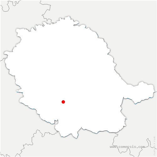 carte de localisation d'Escoulis