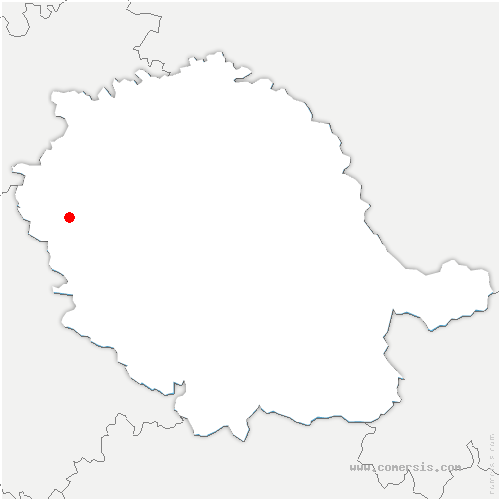 carte de localisation de Fraisse-sur-Agout