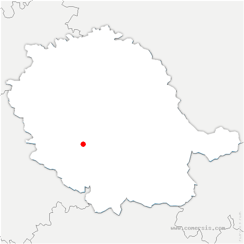 carte de localisation du Fréchet