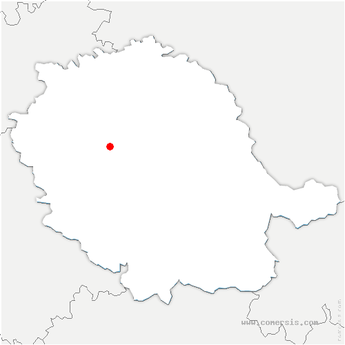 carte de localisation de Frontignan-Savès