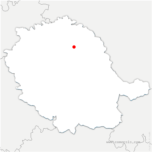 carte de localisation du Garric