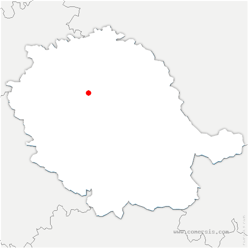 carte de localisation de Labastide-de-Lévis