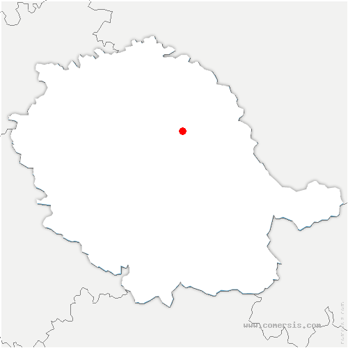 carte de localisation de Labastidette