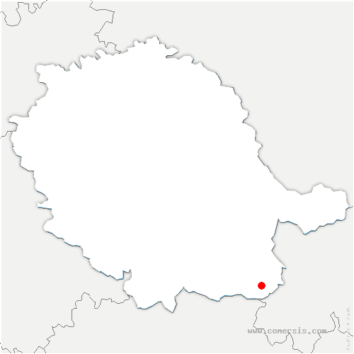 carte de localisation de Lacabarède