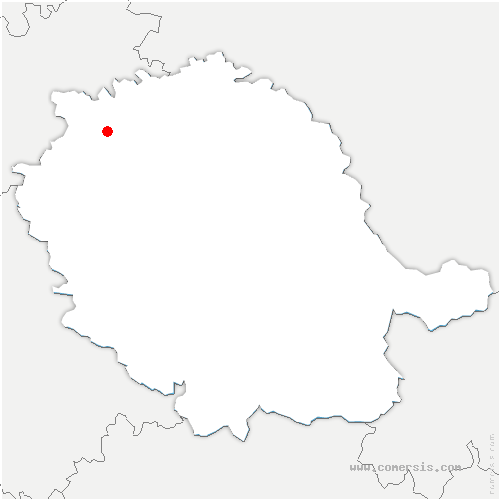 carte de localisation de Lacour