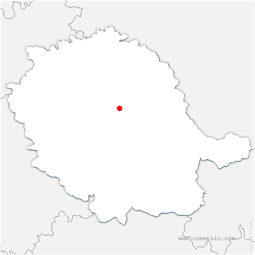 carte de localisation de Lamillarié