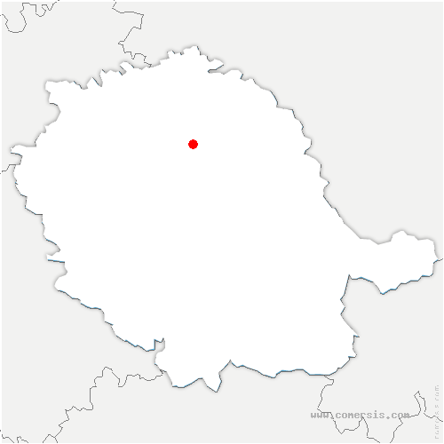 carte de localisation de Lanoux