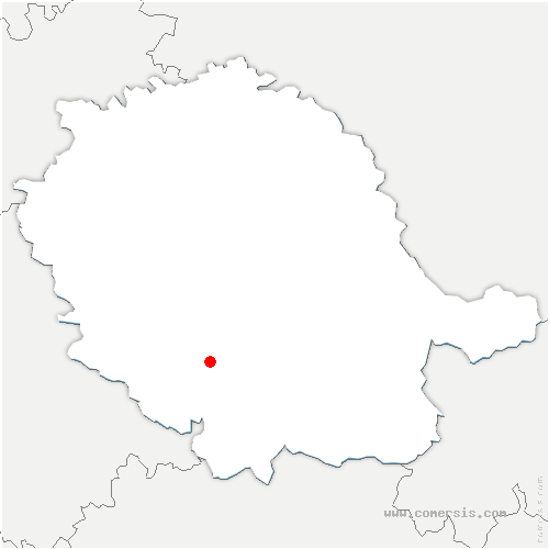 carte de localisation de Lédergues