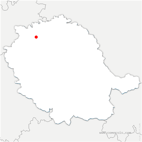 carte de localisation de Loubers