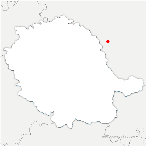 carte de localisation de Loze