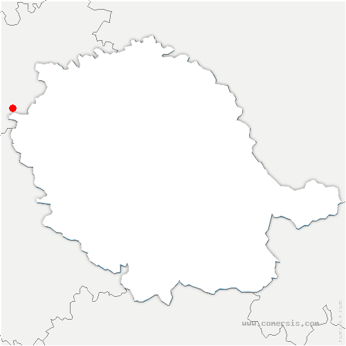 carte de localisation de Marquein