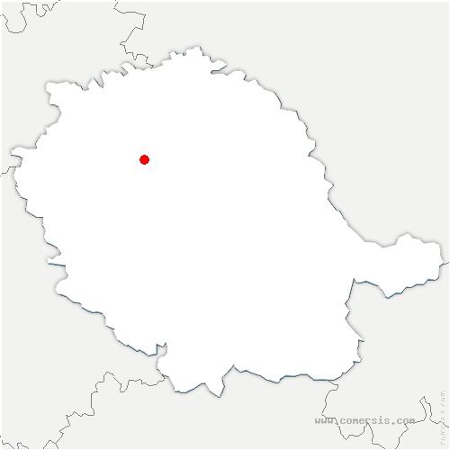 carte de localisation de Mauvezin-de-Sainte-Croix