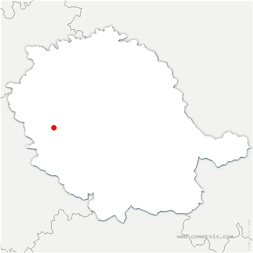 carte de localisation de Merles