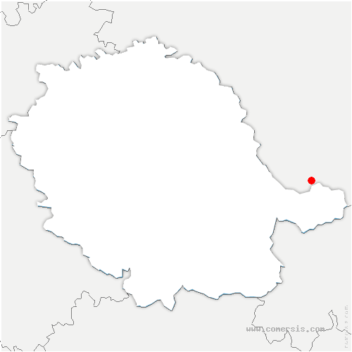 carte de localisation de Monbrun