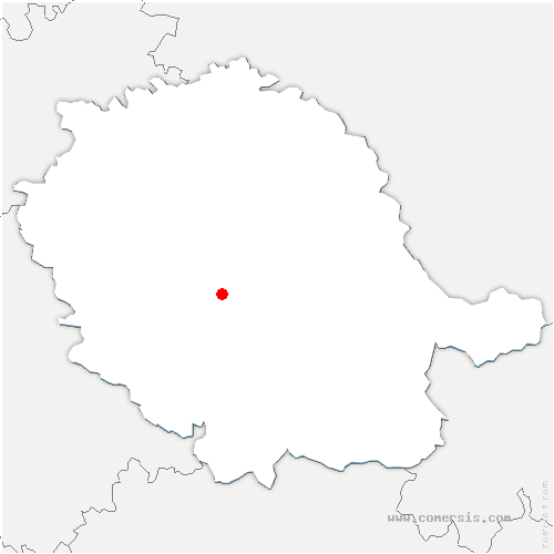 carte de localisation de Mondavezan