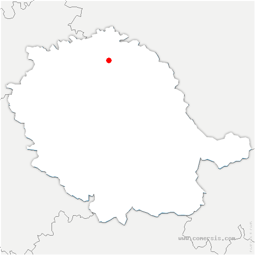 carte de localisation de Monestiés