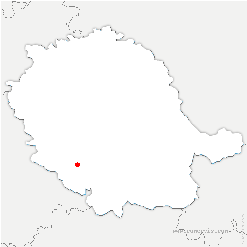 carte de localisation de Montaïn