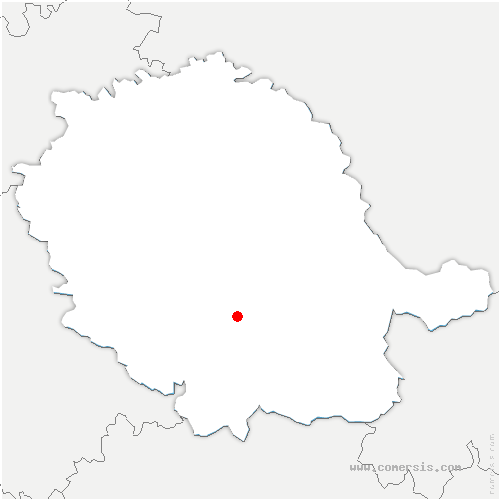 carte de localisation de Montberaud