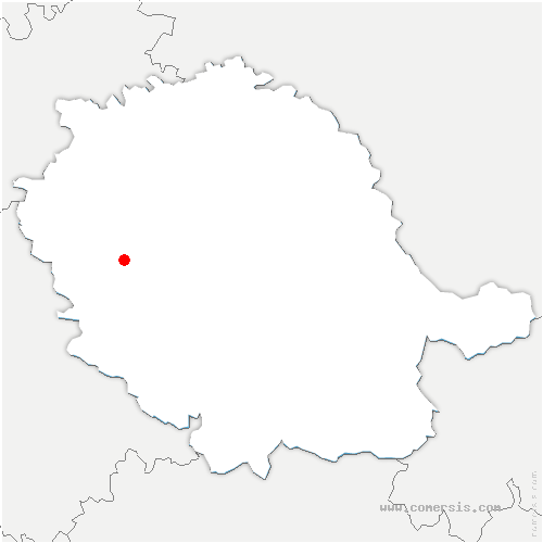 carte de localisation de Montbernard