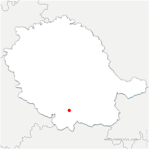 carte de localisation de Montclar