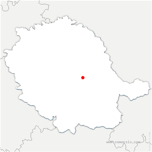 carte de localisation de Montgazin