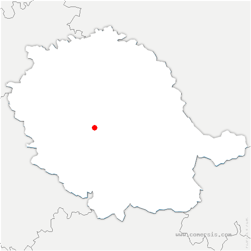 carte de localisation de Montoussin