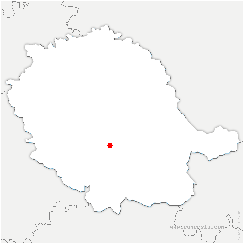 carte de localisation de Montpinier
