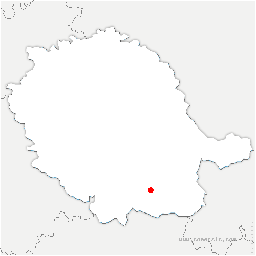 carte de localisation de Payrin-Augmontel