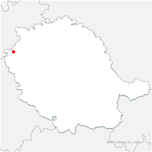 carte de localisation de Peyrefitte-sur-l'Hers
