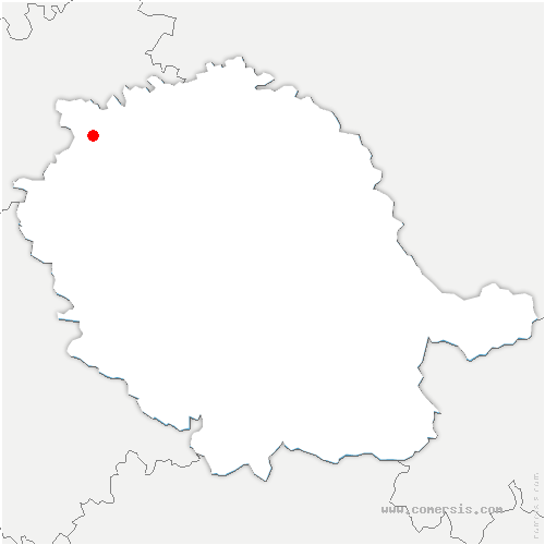 carte de localisation de Peyrens