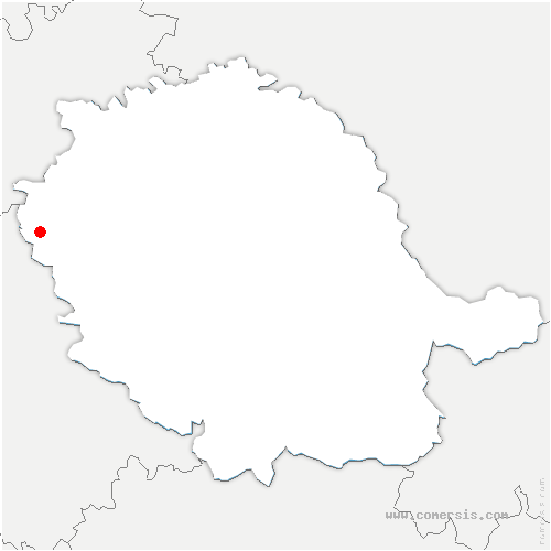 carte de localisation de Plaigne