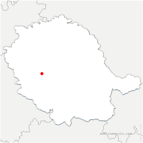 carte de localisation de Puybegon