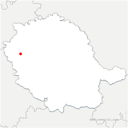 carte de localisation de Ribouisse