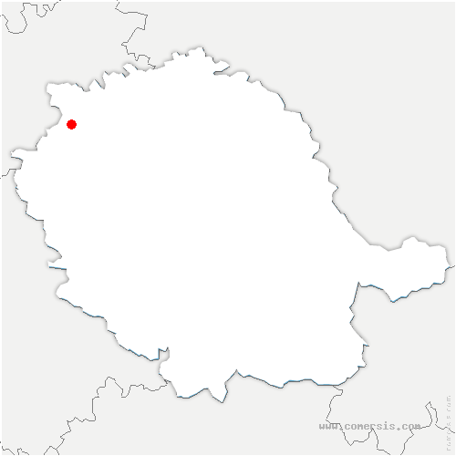 carte de localisation de Ricaud