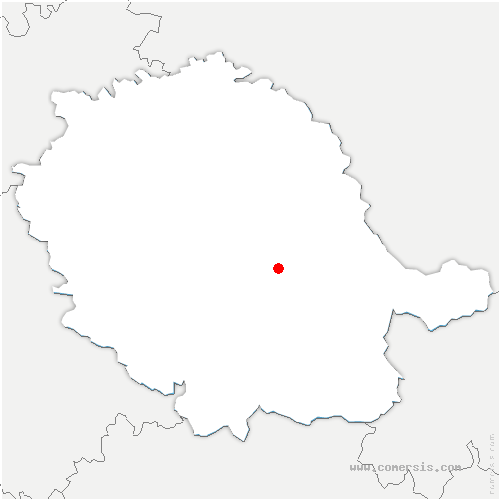 carte de localisation de Saint-Antonin-de-Lacalm