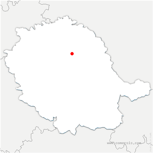 carte de localisation de Saint-Juéry