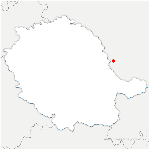carte de localisation de Saint-Rome