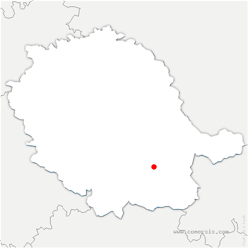 carte de localisation de Saint-Salvy-de-la-Balme