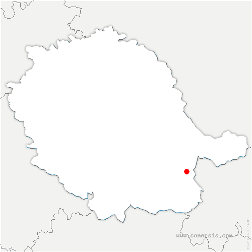 carte de localisation de Sauveterre