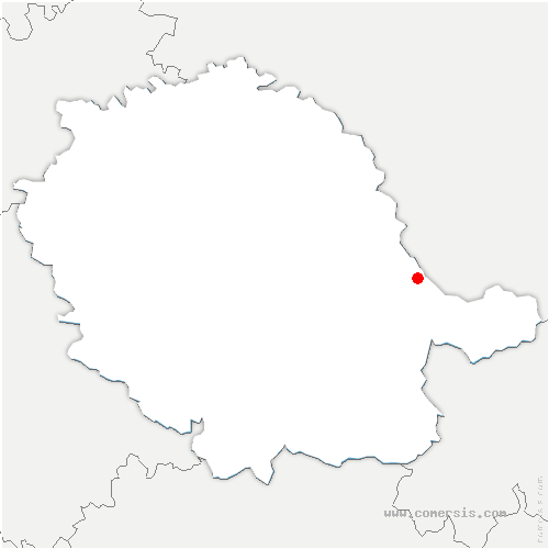 carte de localisation de Senaux