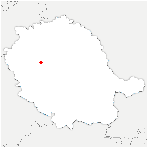 carte de localisation de Técou